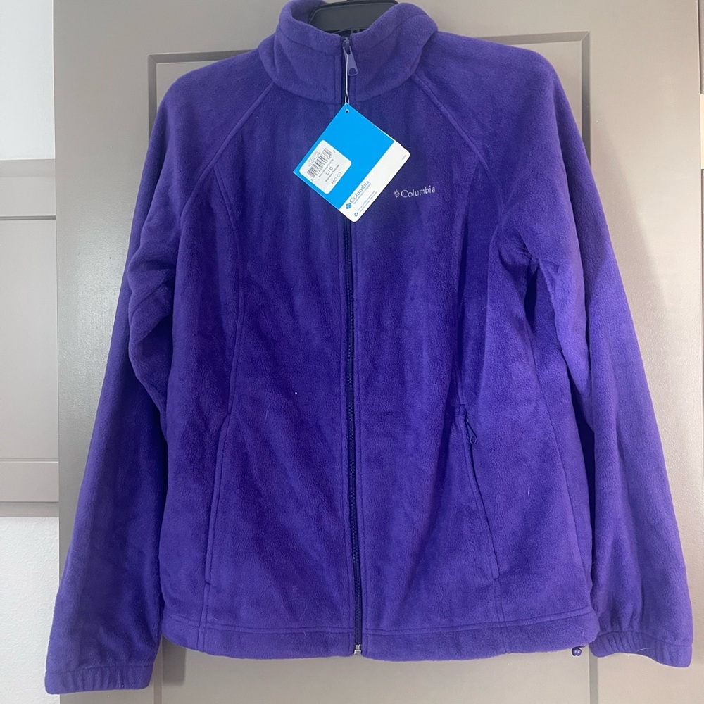 Columbia Women's Purple Fleece Jacket